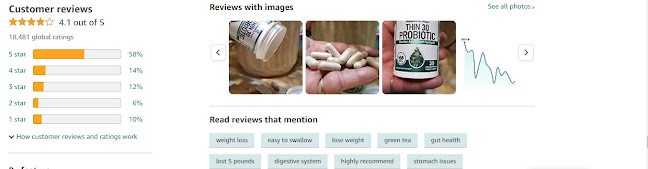 probiotic is a weight loss product