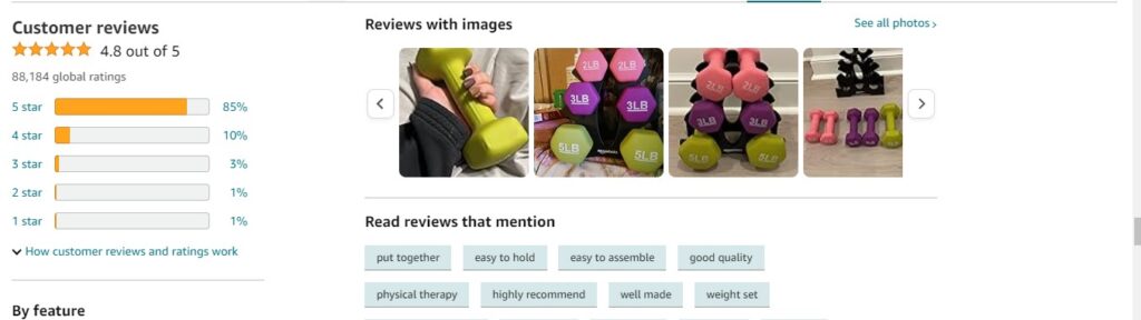 image of best dumbbells.