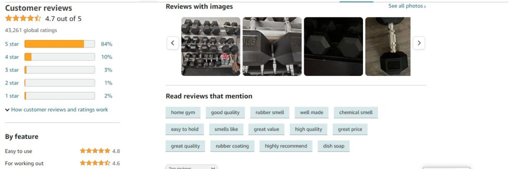 Image of best 3 dumbbells.