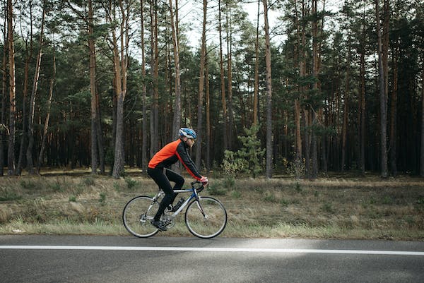 cycling provides lots of health benefits.