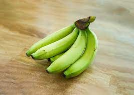 A green banana is full of myriads of nutrients